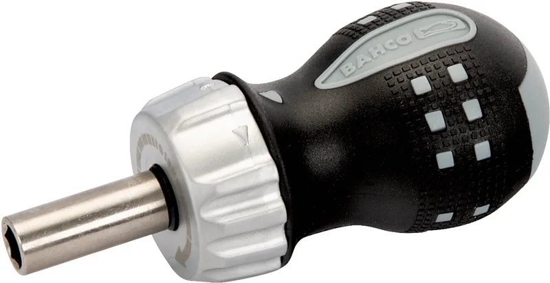 stubby ratelschroevendraaier - 1/4 - 95mm de Bahco, Kleurloos – image du produit 1 sur 2