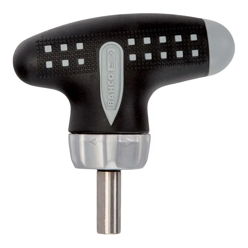 stubby ratelschroevendraaier t-greep | 808050TS de Bahco, Gris – image du produit 2 sur 3
