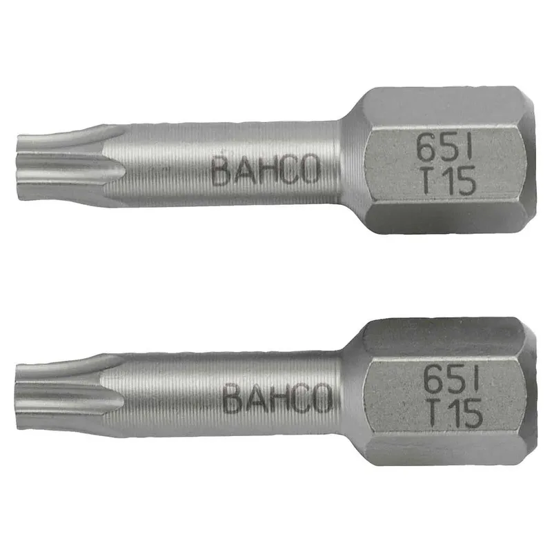 T40 Torx Bit 2 Stukken by Bahco – product image 4 of 6