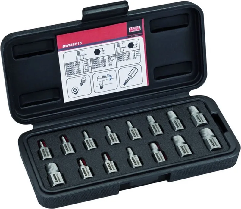 tapeindtrekker bit set | BWMSP15 de Bahco – image du produit 1 sur 3