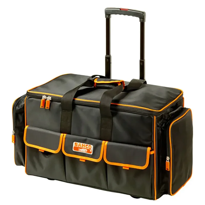 Sac à Outils Textile Avec Roues Et Poignée Télescopique 73 L 385 Mmx325 Mmx665 Mm de Bahco – image du produit