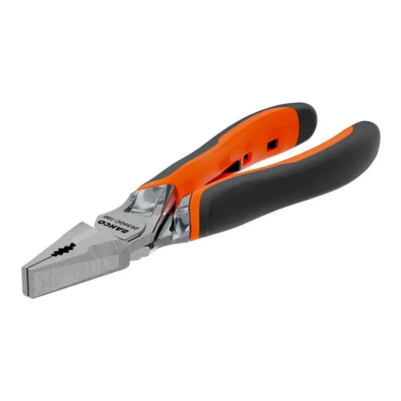 Versterkte Combinatietang Met Zelfopenende Twee-componenten Handgrepen En Chroomafwerking 200 Mm by Bahco – product image