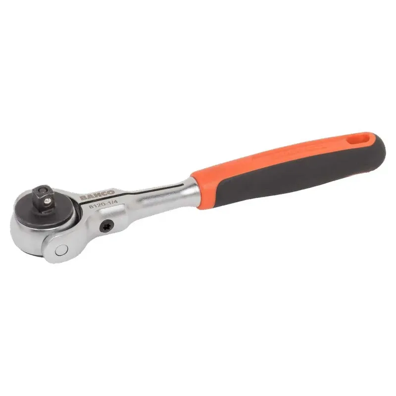 With 1/4´´ Articulated Head With 72 Teeth And 5° Action Angle 149 Mm Ratel by Bahco – product image 2 of 6