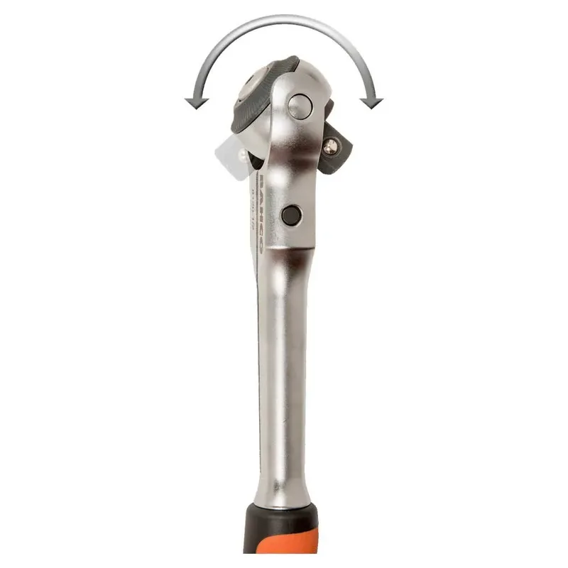 With 3/8´´ Articulated Head With 72 Teeth And 5° Action Angle 223 Mm Ratel by Bahco – product image 4 of 6