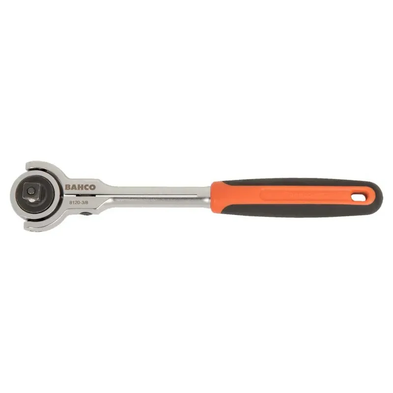 With 3/8´´ Articulated Head With 72 Teeth And 5° Action Angle 223 Mm Ratel by Bahco – product image 2 of 6
