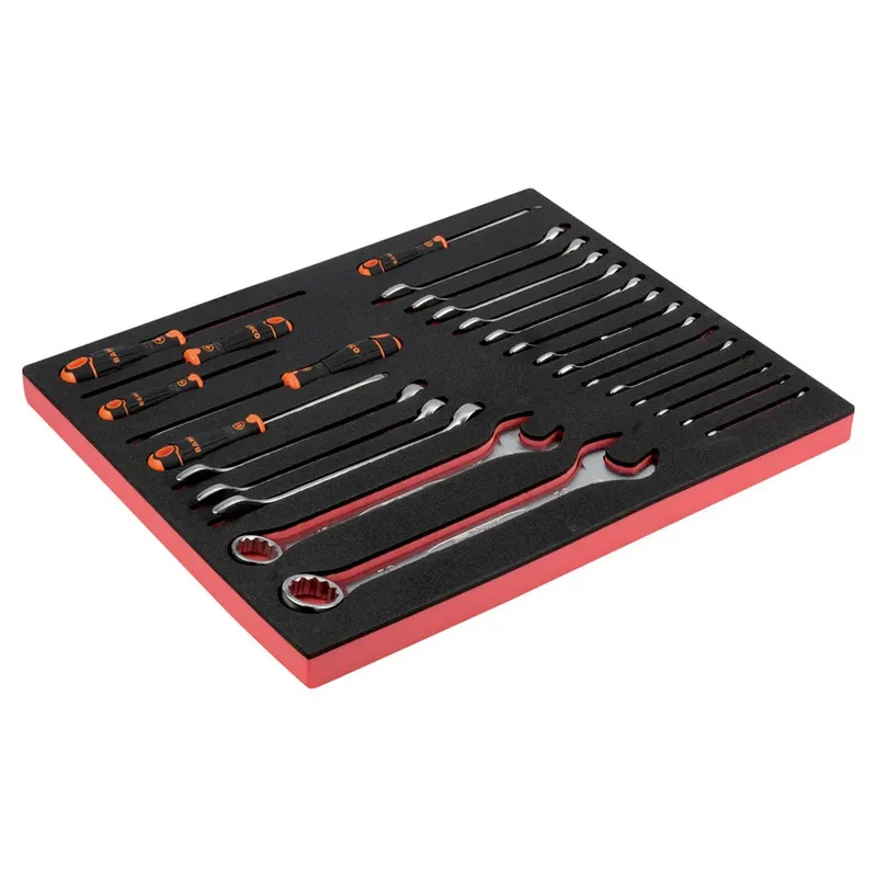 Wrench And In Foam Tray 3-3 Fit&go Schroevendraaierset 25 Eenheden by Bahco – product image