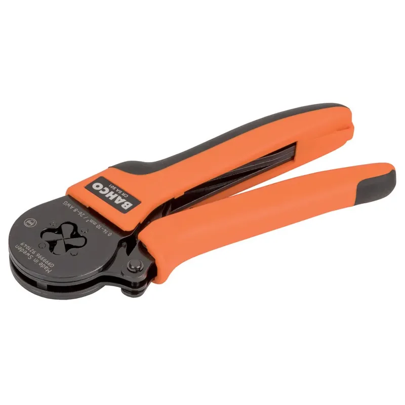 Zelfinstellende Krimptang Vierkant Profiel ²-awg 26-8 0.14-10.0 Mm de Bahco – image du produit 2 sur 3
