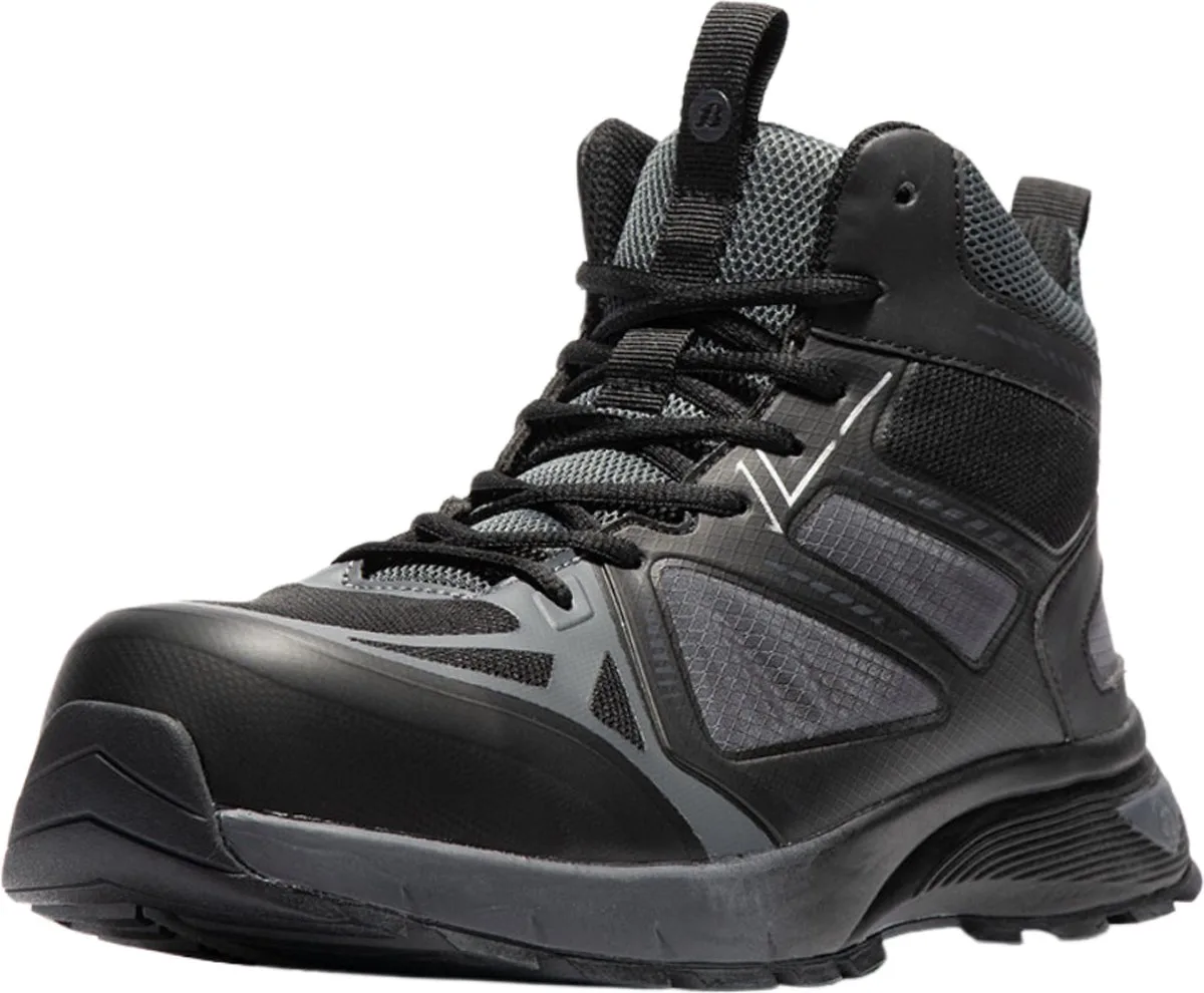 Brisk S3 SportMates Veiligheidsschoen - Lichtgewicht, Ademend & Stijlvol - Maximale Bescherming voor Professionals von Bata Industrials, Schwarz, 43 – Produktbild