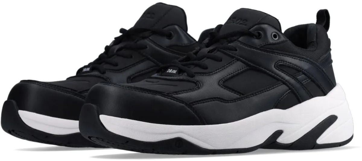 BSS Shoes DB02-02 safety sneaker S1PS Bata - Zwart - aluminium teenbescherming von Bata Industrials, Schwarz, 37 – Produktbild