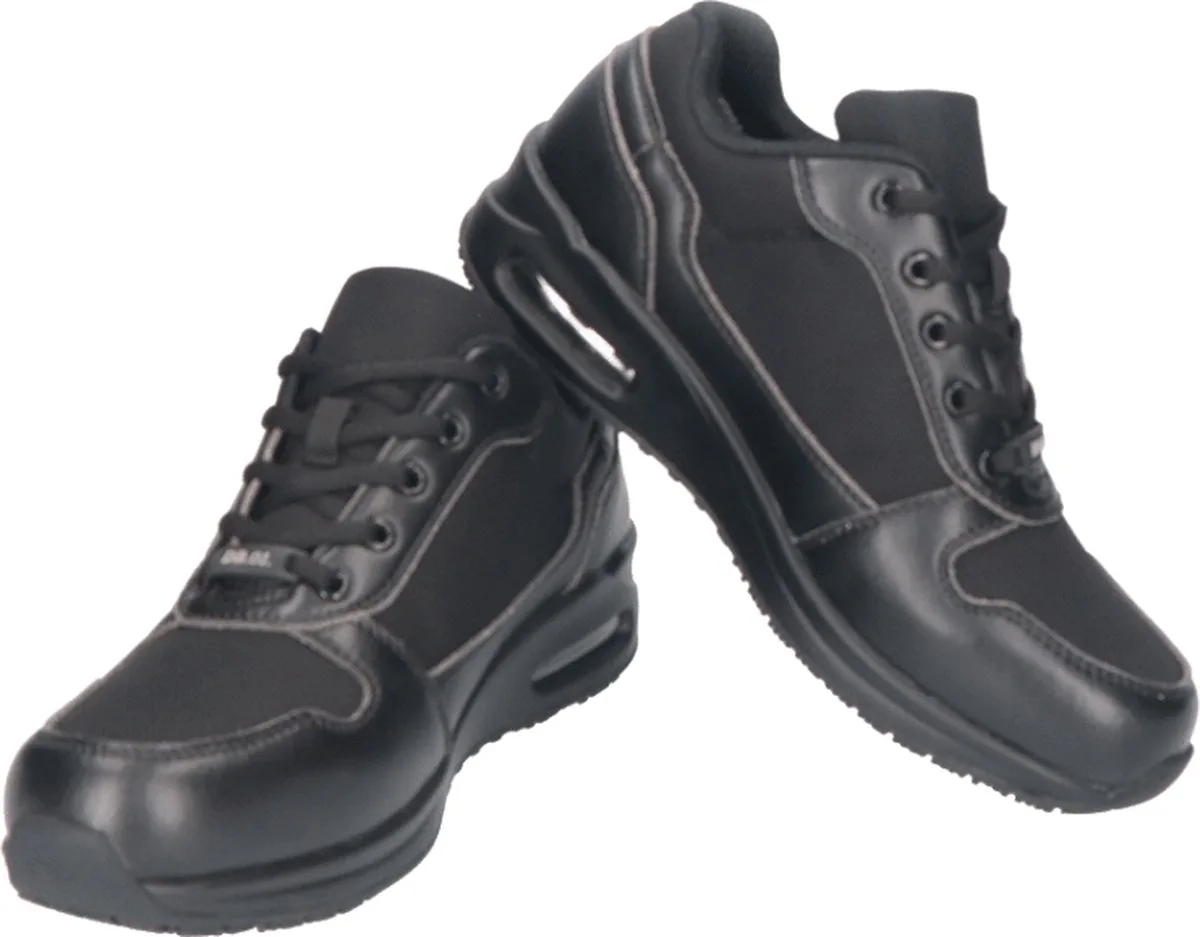 Dames werkschoenen | Werksneakers | Merk: Bata | Model: Dyanne Beekman 01-04 | 02 SRC från Bata Industrials, Svart – produktbild