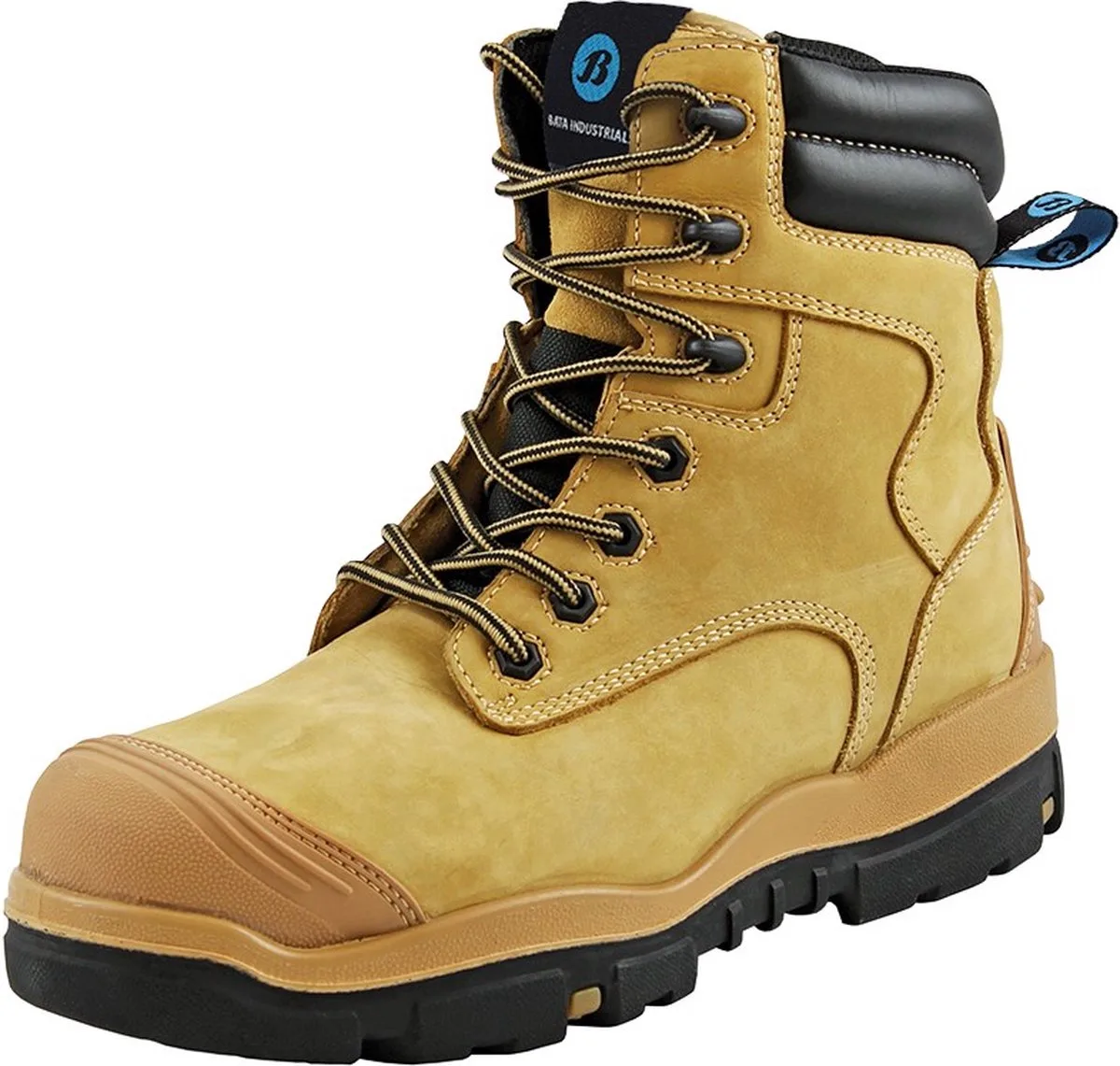 Helix Longreach Zip SRC S3 Werklaars van Bata Industrials, Bruin – productafbeelding