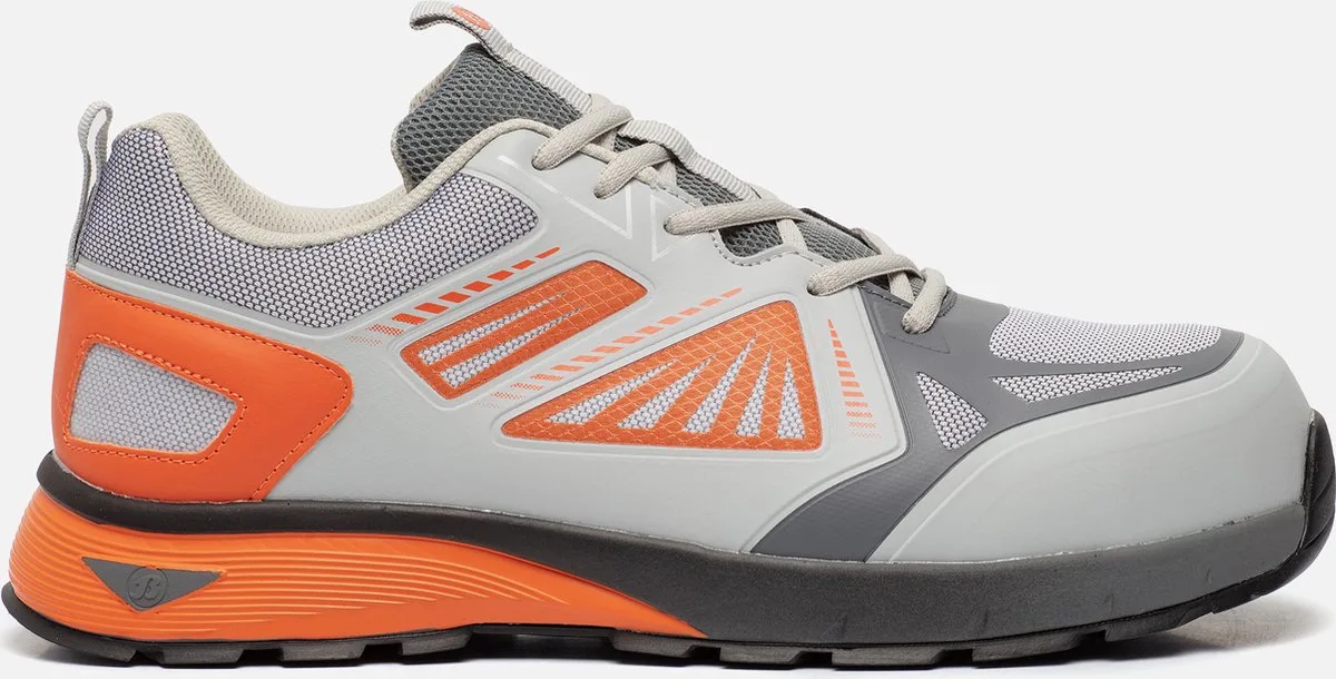 sportmates Rise-42-wit/oranje von Bata Industrials, Weiß – Produktbild
