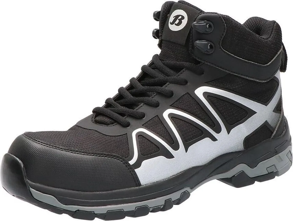 SportMates® werkschoenen - Iron - S3 zwart - hoog - maat W fra Bata Industrials, Sort, 41 – produktbillede