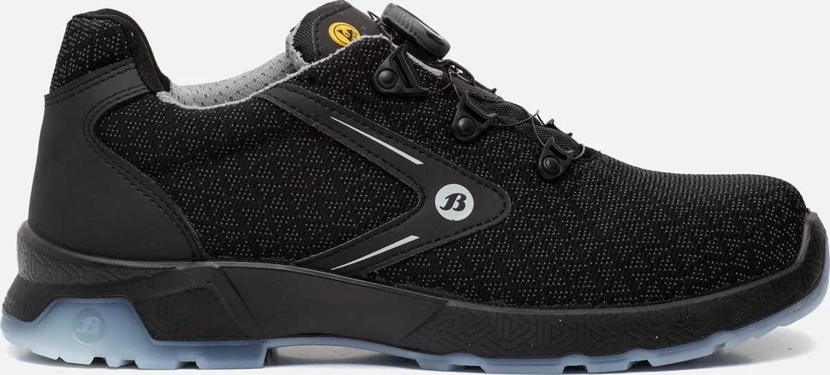 Summ Seven S3 ESD Low - Zwart/Grijs de Bata Industrials, Noir, Gris, 45 – image du produit