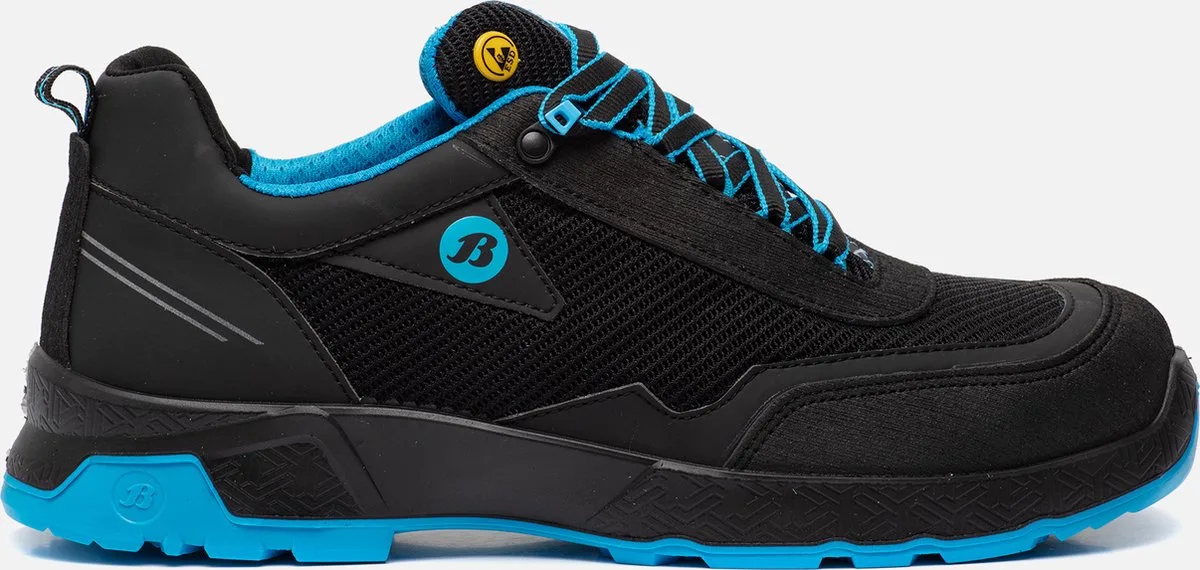 Summ Two S3 ESD Laag - Zwart/Blauw de Bata Industrials, Noir, Bleu, 42 – image du produit