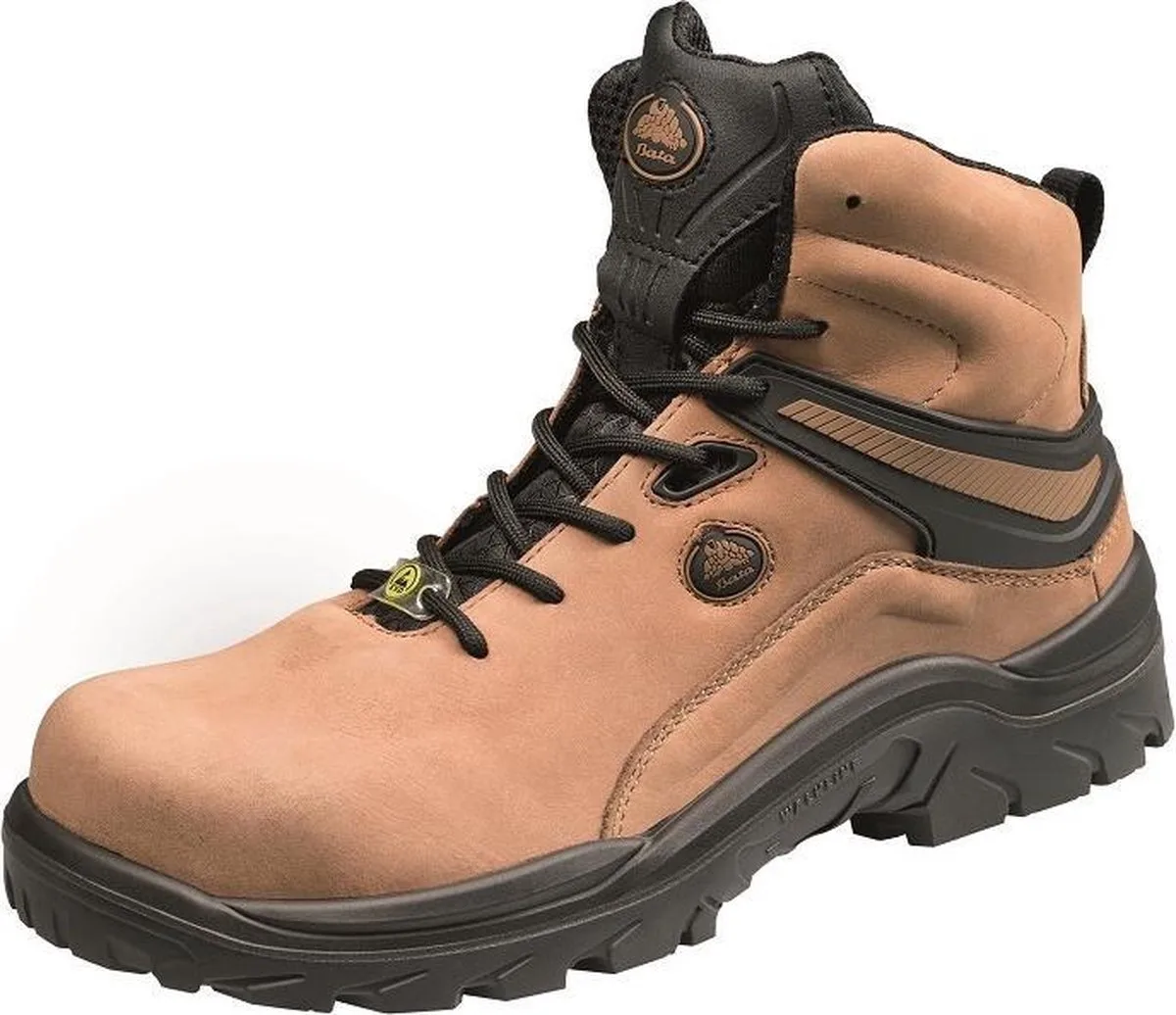 WalkLine werkschoenen - ACT128 - S2 ESD - W - hoog fra Bata Industrials, Brun, 46 – produktbillede