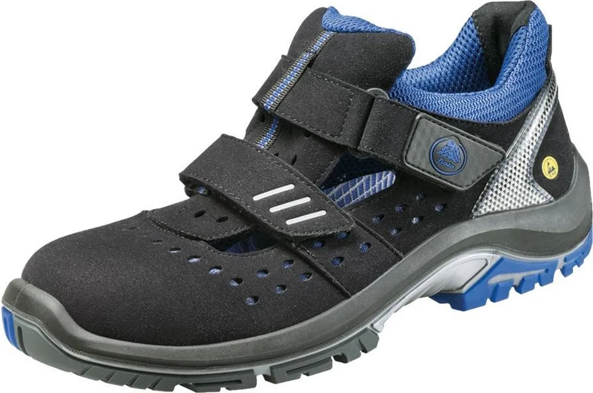 werkschoenen - Quantum - S1P laag - zwart/blauw - W by Bata Industrials, Black, Blue, 42 – product image