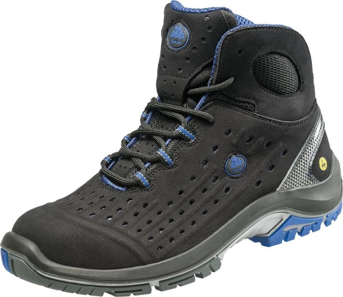 werkschoenen - Sync - S1P hoog - zwart/blauw - W de Bata Industrials, Noir, Bleu, 39 – image du produit