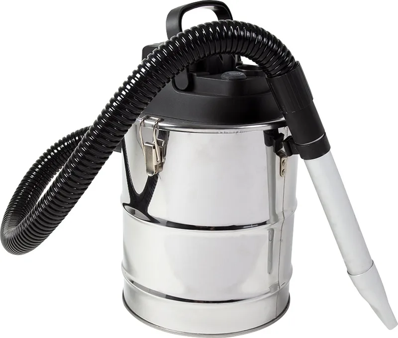 Accu 18V aszuiger - Incl. 4.0Ah Li-ion Accu / 4.5A Snellader - 12L roestvrijstalen tank - Incl. Brandbestendige slang en Aluminium buis 23cm - Maxxpack Incl. 4.0Ah Accu & Snellader van Batavia – productafbeelding
