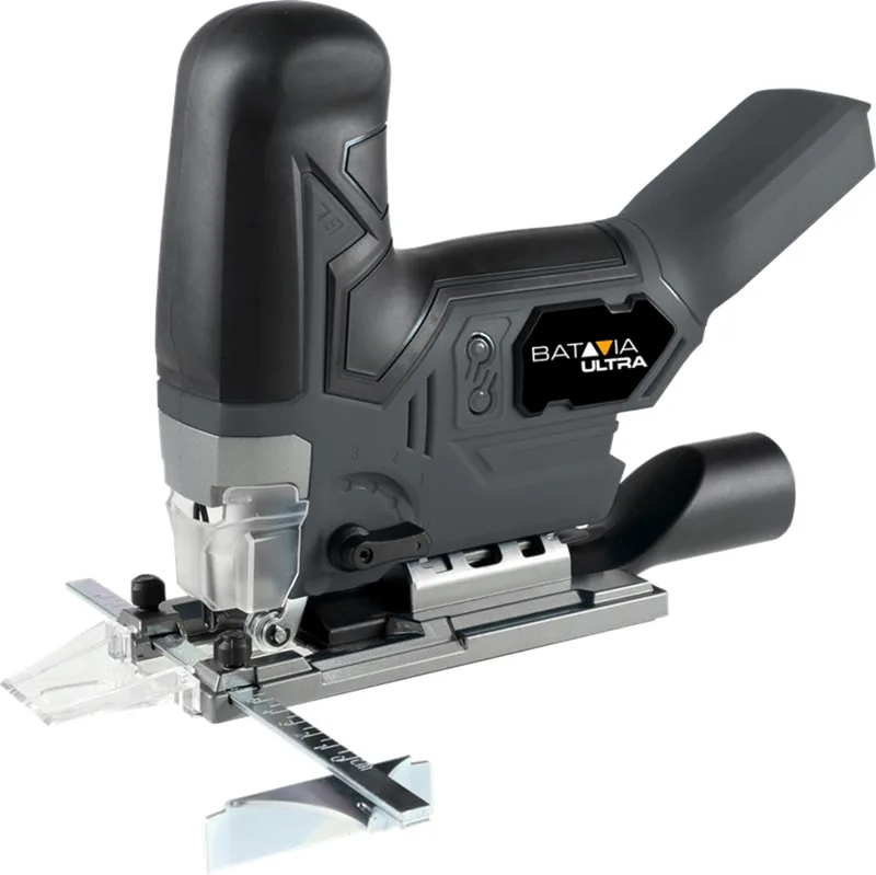 Accu 18V Brushless Decoupeerzaag - Excl. Accu en Oplader - 4 pendel posities - Geïntegreerd LED-licht - Incl. parallelgeleider & 2 zaagbladen - Snelwisselsysteem - Geschikt voor Maxxpack accu platform - Ultra von Batavia – Produktbild