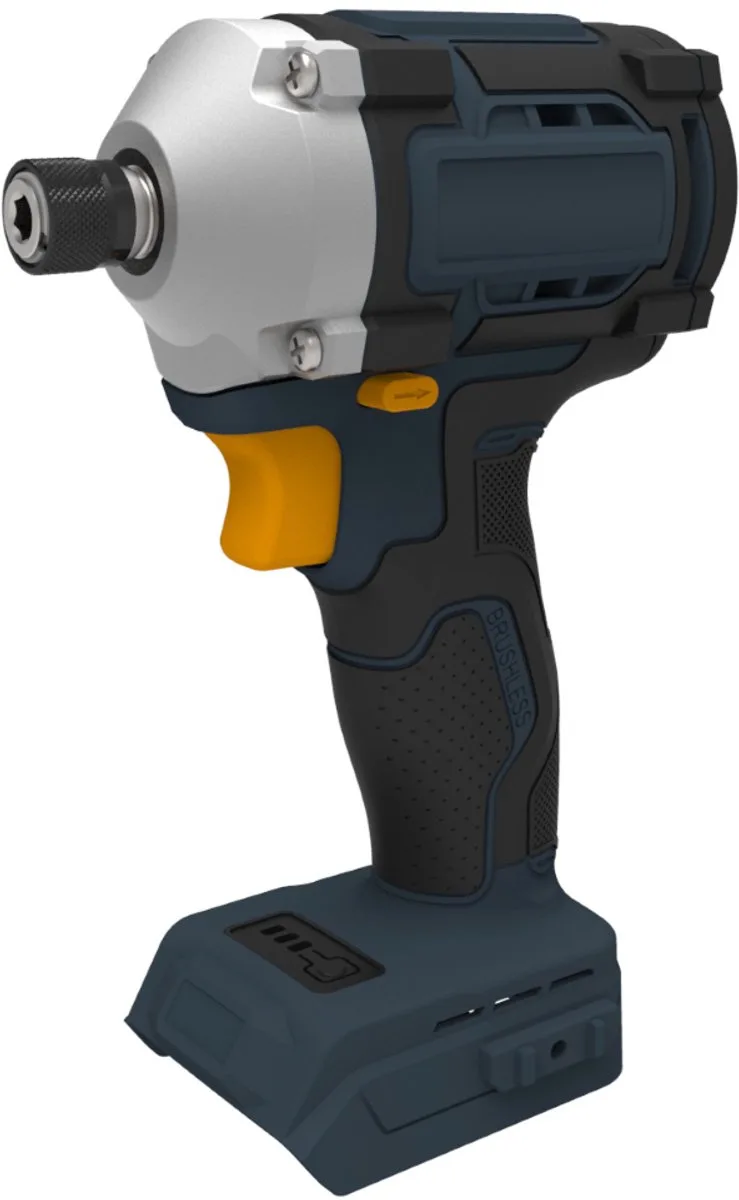 Accu 18V Slagschroevendraaier 300 Nm Brushless - Excl. Accu en Oplader - Beschikt over snelheidsregeling - Onbelast toerental tot 3400 tpm - 4250 BPM - Draaimoment 300N - 3400 RPM - Ultra de Batavia – image du produit