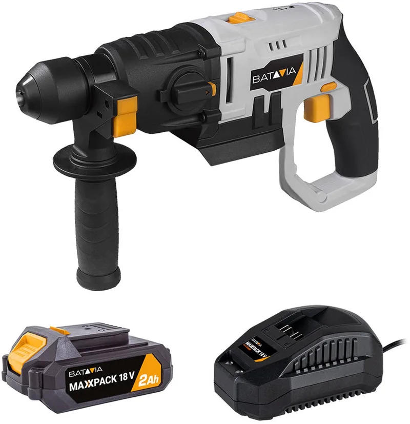 Batavia 18V Accu Boorhamer SDS+ Incl. 2.0Ah Accu & Lader by Batavia – product image