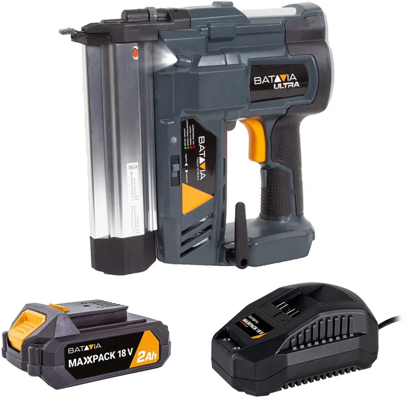 Batavia 18V Accu Combi Tacker 18GA Ultra Incl. 2.0Ah Accu & Lader de Batavia – image du produit