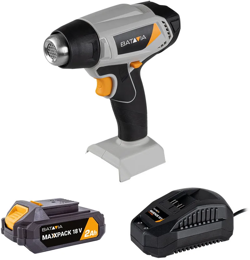 Batavia 18V Accu Heteluchtpistool Incl. 2.0Ah Accu & Lader by Batavia – product image