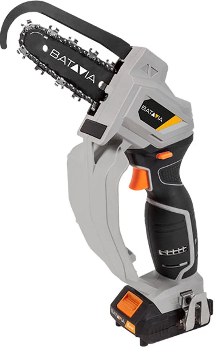 Batavia 18V Nexxsaw Compact Accu Kettingzaag V2 – Incl. 2.0Ah Accu + 2.4A Oplader de Batavia – image du produit