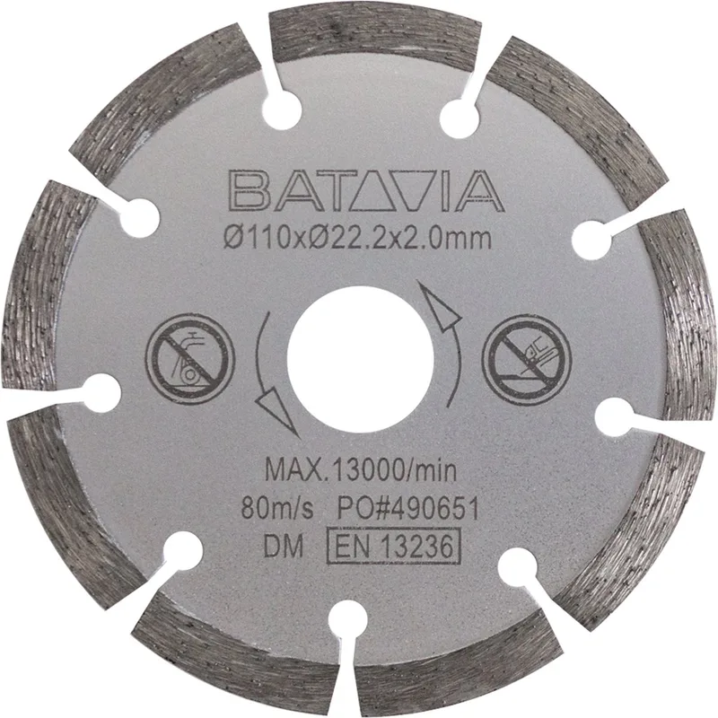 Zaagblad Diamant Ø 110mm - Geschikt voor voor Cirkelzaag by Batavia – product image