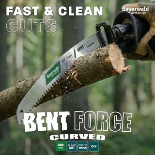 3x Bayerwald Werkzeuge Säbelsägeblatt Bent Force curved Länge 300 mm de Bayerwald – image du produit 2 sur 3