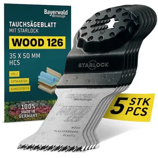 5x Bayerwald SL HCS Tauchsägeblatt 35x50mm von Bayerwald – Produktbild 1 von 5
