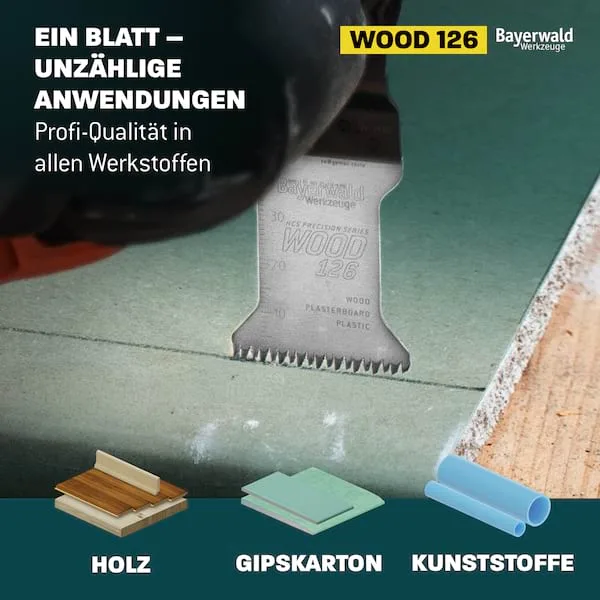 5x Bayerwald SL HCS Tauchsägeblatt 35x50mm von Bayerwald – Produktbild 4 von 5