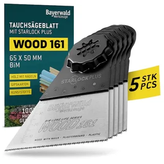 5x Bayerwald SLP BiM Tauchsägeblatt 65x50mm de Bayerwald – image du produit 1 sur 5