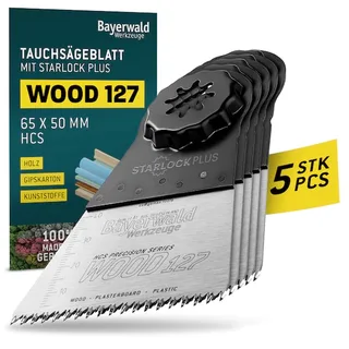 5x Bayerwald SLP HCS Tauchsägeblatt 65x50mm by Bayerwald – product image 1 of 5