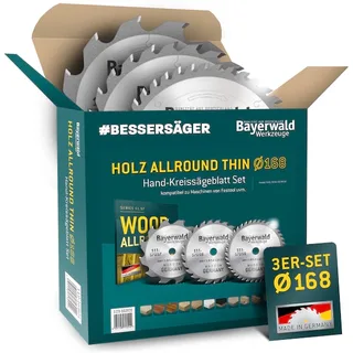 HOLZ ALLROUND Ø168 Akku-Handkreissägeblatt Set geeignet u.a. für Festool von Bayerwald – Produktbild 1 von 5
