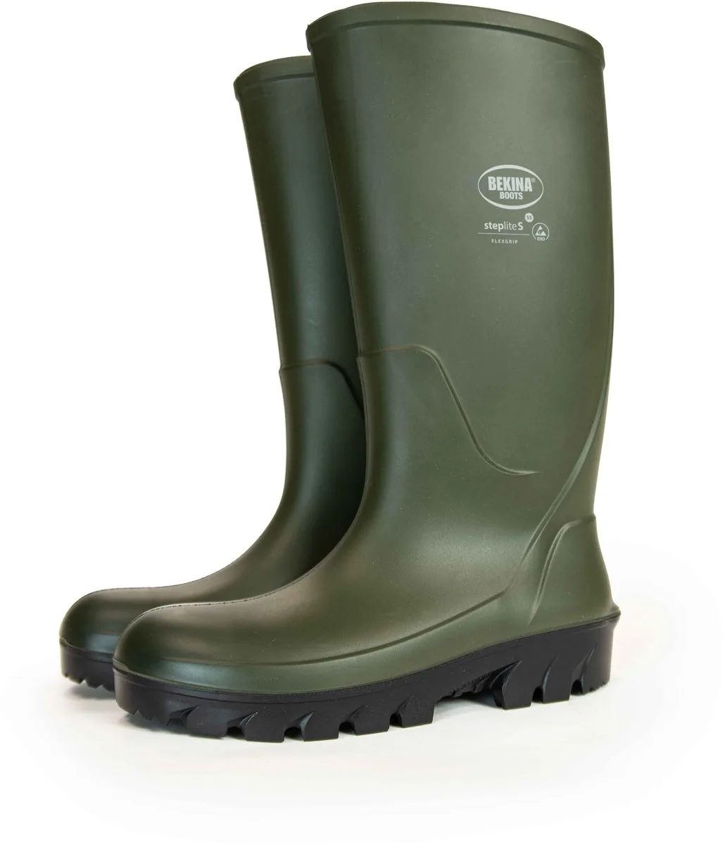 laars StepliteS FlexGrip-S5(FULL SAFETY)-43 de Bekina, Vert, Noir – image du produit