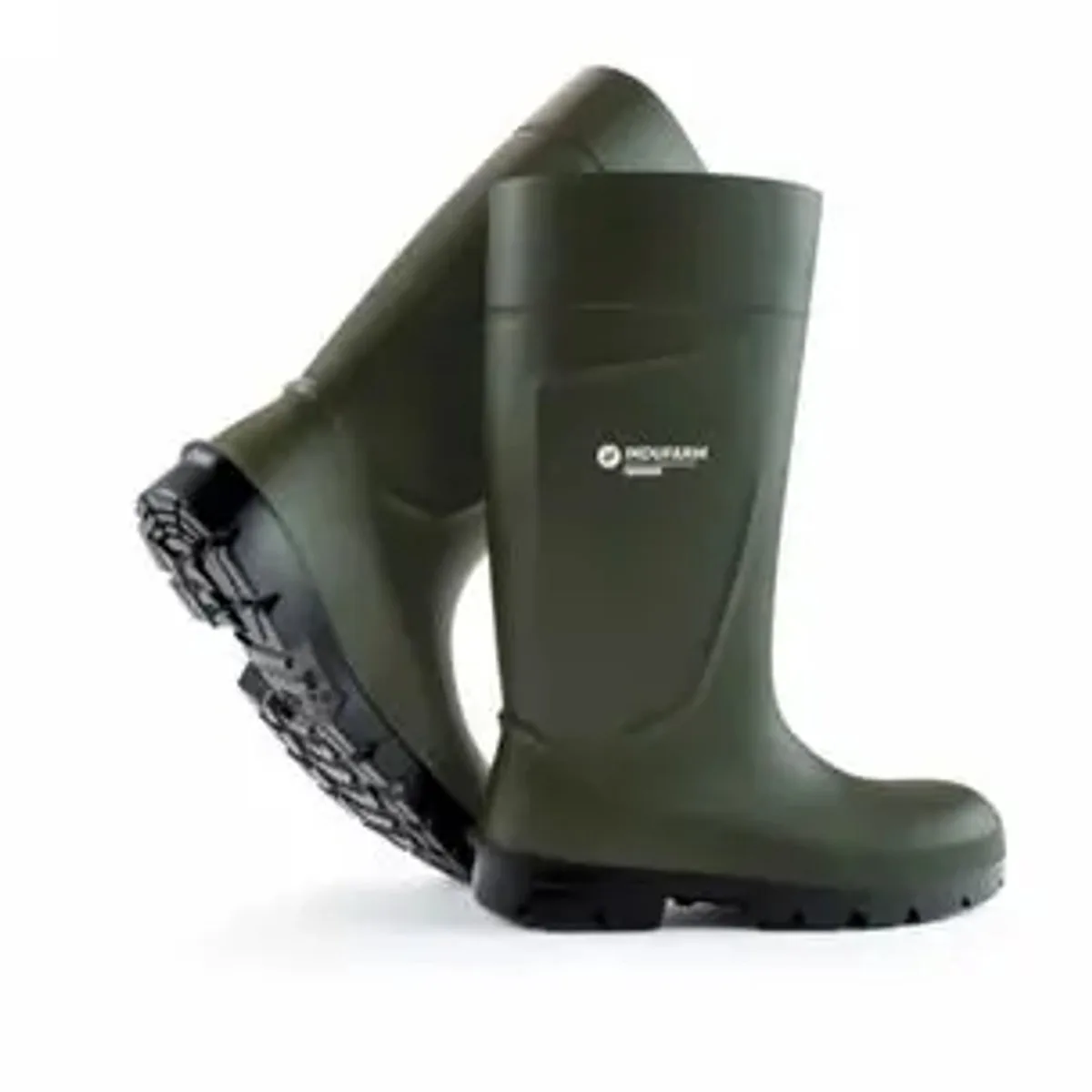 Veiligheidslaarzen voor heren en dames met stalen neus, antislipzool, werklaarzen landbouw, vederlicht, ondoordringbaar voor water, modder of reinigingsmiddelen, isolerend tot - 20 graden, groen, EU by Bekina, Green, 47 – product image