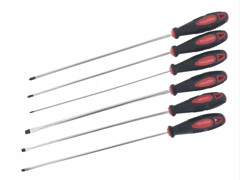 012388 Schroevendraaier set 6 dlg lang by Benson, Ornaje – product image