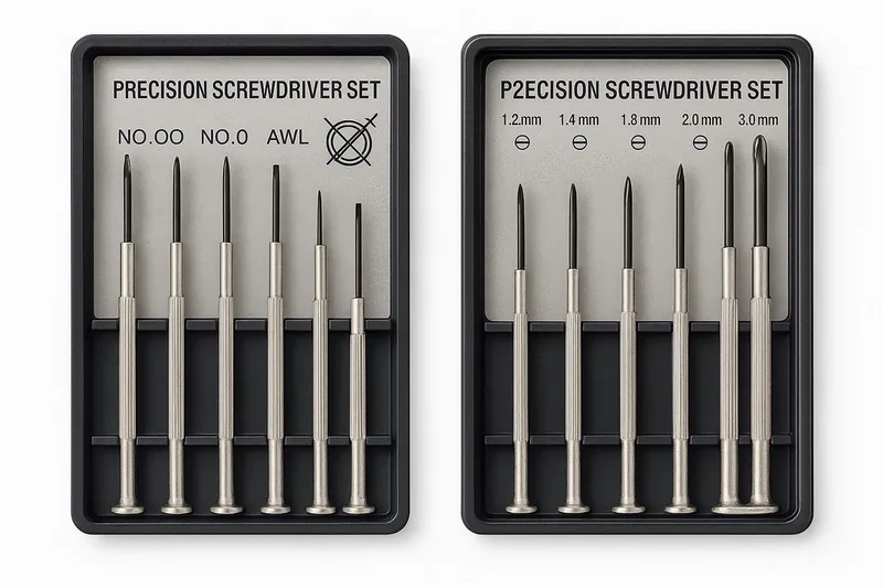 Benson 11-Delige Schroevendraaier Set Precisie van Benson, Zilver – productafbeelding