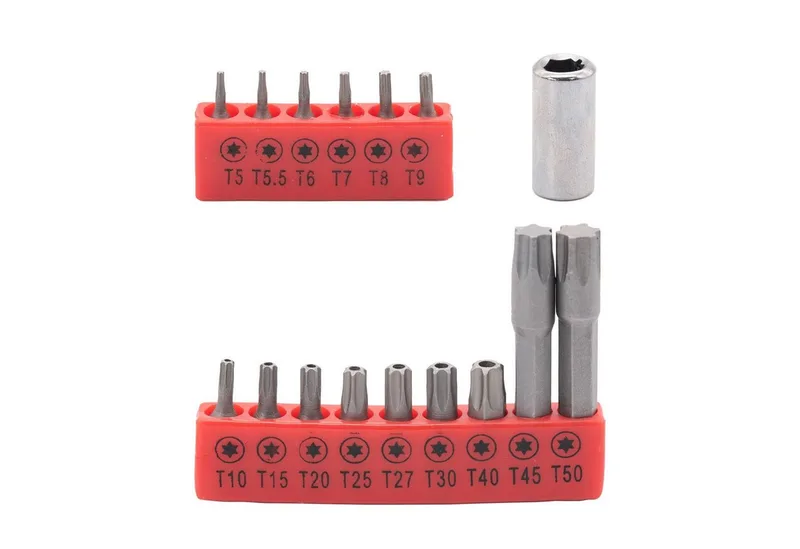 Bit-Set Bit Satz Set Torx Schraubendreher Schraubenzieher, Bitsatz, Bitset, Sortiment, 16tlg by Benson – product image 1 of 2