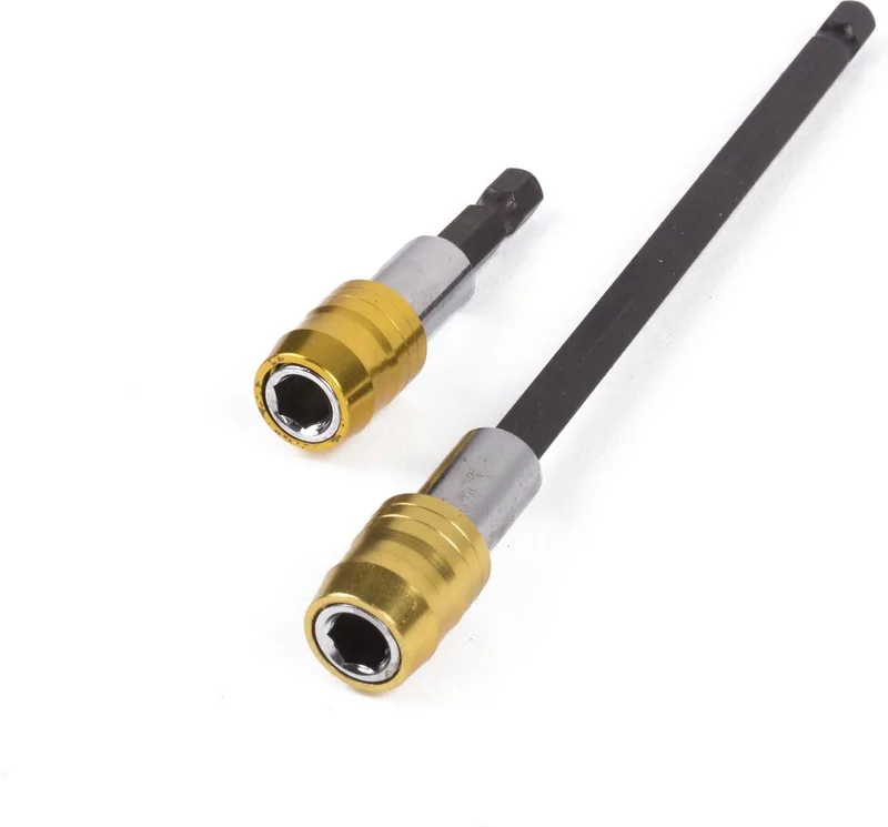 Bit verlenger set - magnetisch - snelwisselsysteem - 60 mm & 150 mm - chroom vanadiumstaal de Benson – image du produit