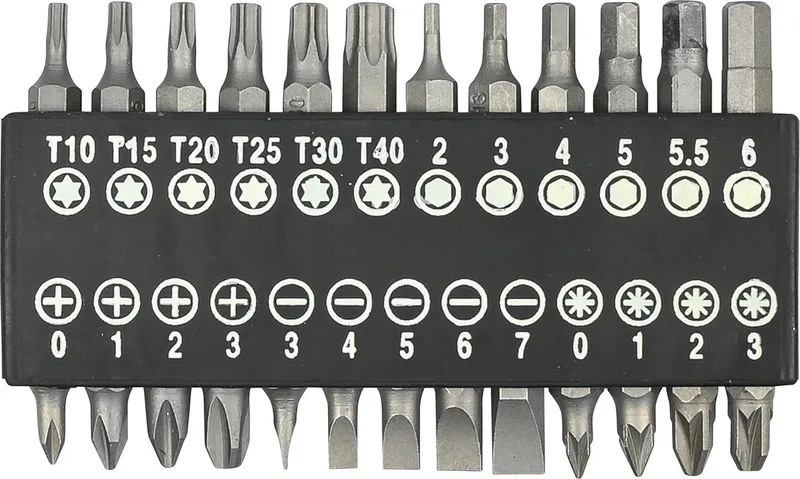 Bitjes - Bitset - 25 delig van Benson – productafbeelding