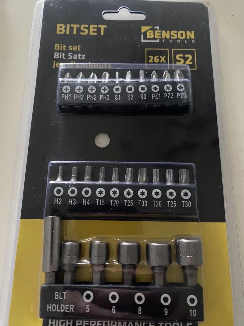 Bitset 26-delig von Benson – Produktbild