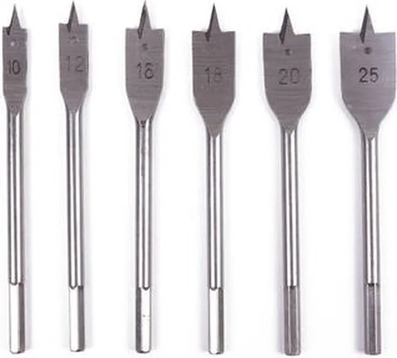 borenset - houtborenset - houtboot speedboor - 10 t/m 25mm - 6 delig de Benson – image du produit