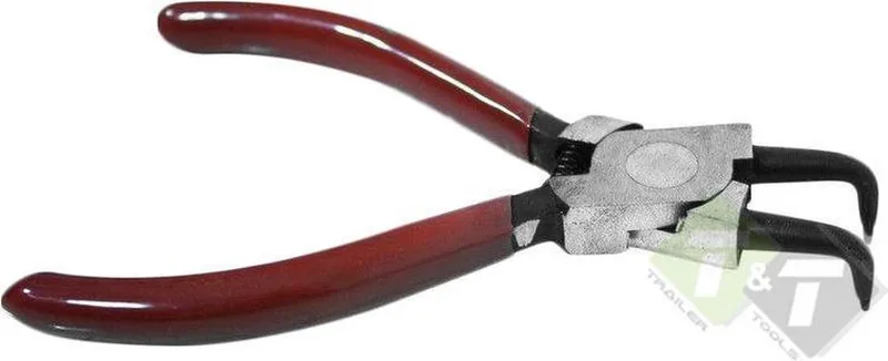 Borgveertang, 90 graden, seegringtang 125mm, inwendig von Benson, Blau – Produktbild