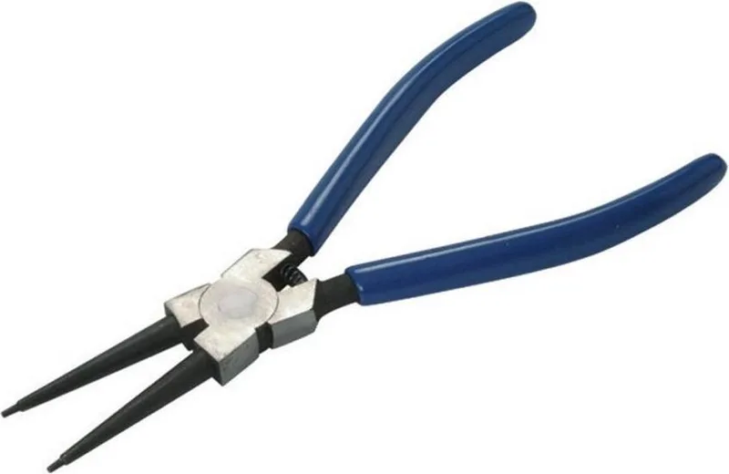 Borgveertang - Recht - Uitwendig - 125 mm - Ergonomische Grip van Benson, Geel – productafbeelding