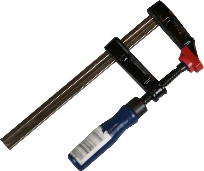 Compacte lijmklem - 50 x 150 mm - ideaal voor hobbyprojecten - maximaal klembereik 15 cm by Benson, Blue – product image