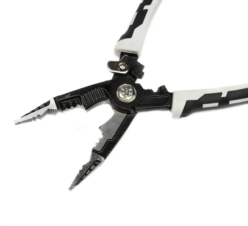 Elektriciens tang | multifunctioneel | 8-in-1 | 20 cm | Klustang | Benson | Grijs of Geel de Benson, Argent – image du produit
