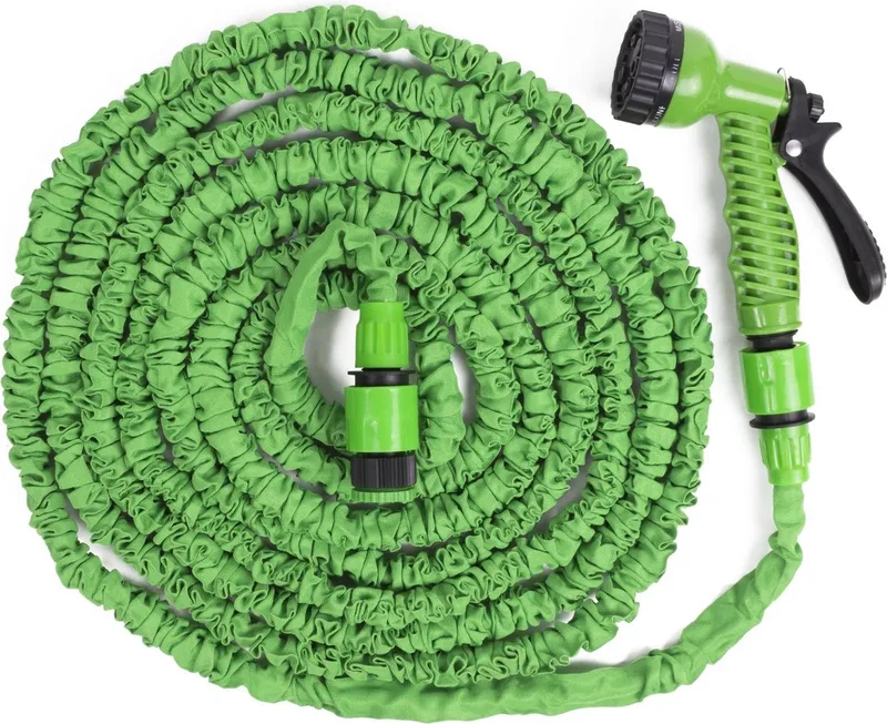 Flexibele Tuinslang 15 meter groen - inclusief sproeikop by Benson – product image